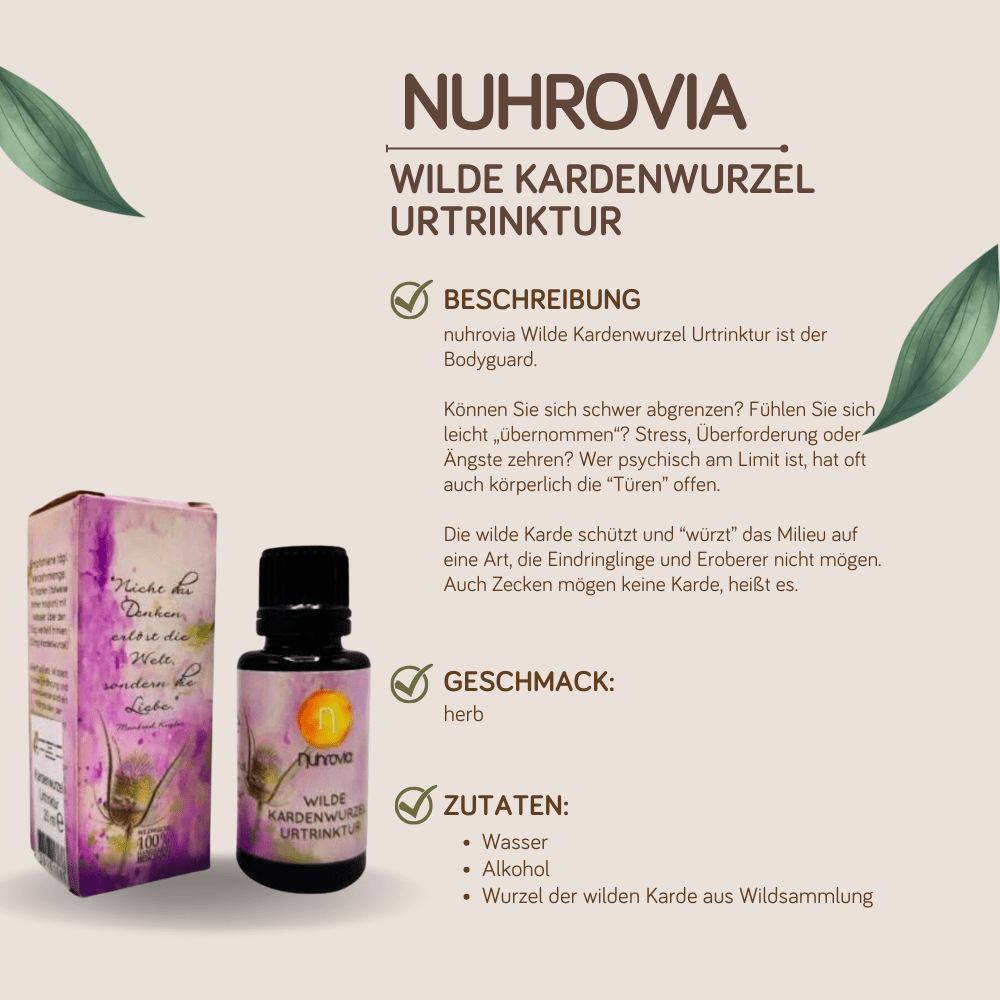 Bild von Kardenwurzel Urtrinktur 20ml